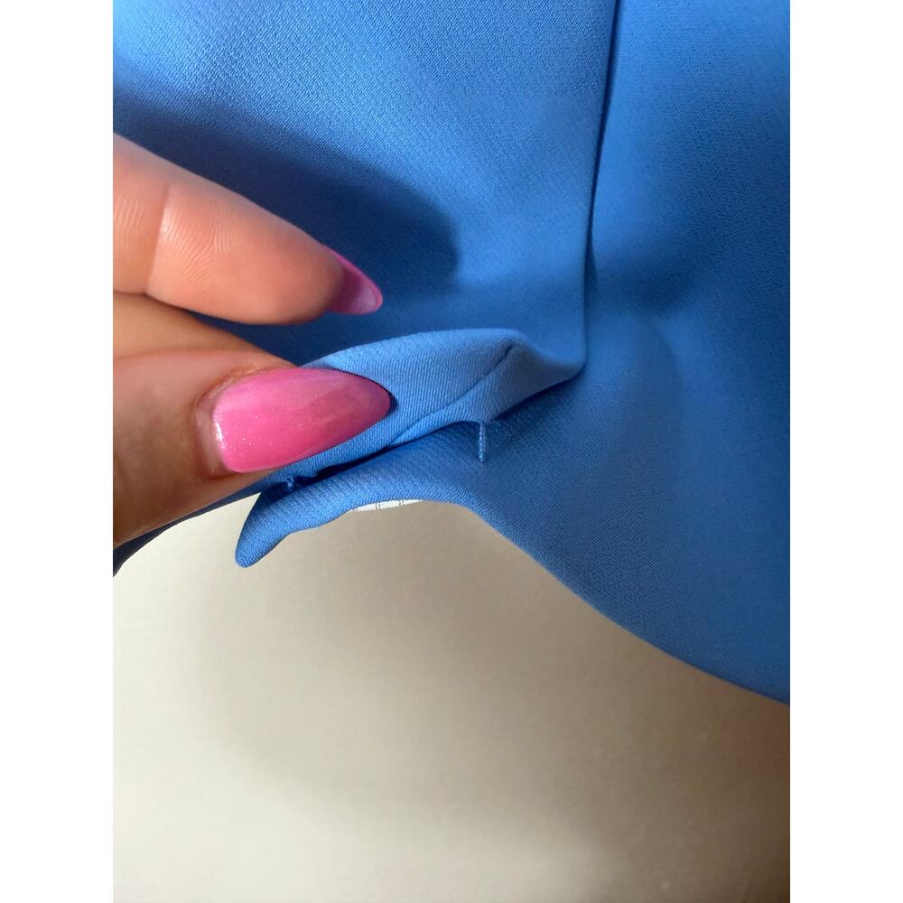 Veronica Beard Blue Dickey Blazer Jacket Office Business Casual - Picture 9 of 10